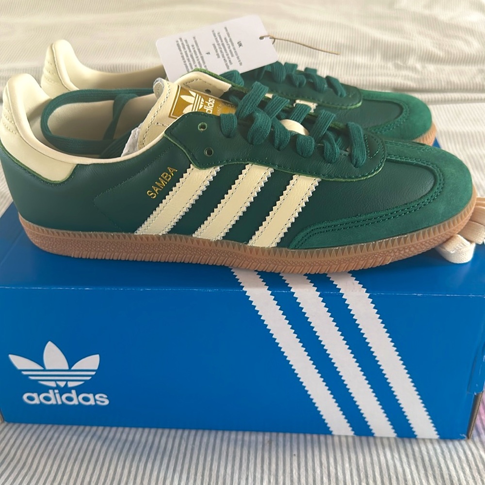 Adidas Samba OG Green/Cream